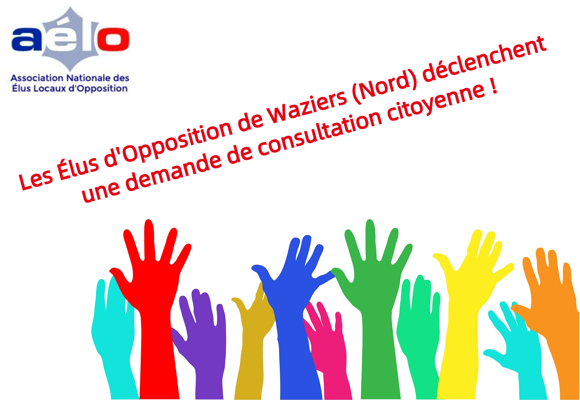 Les élus d’opposition de Waziers (59) déclenchent une demande de consultation citoyenne
